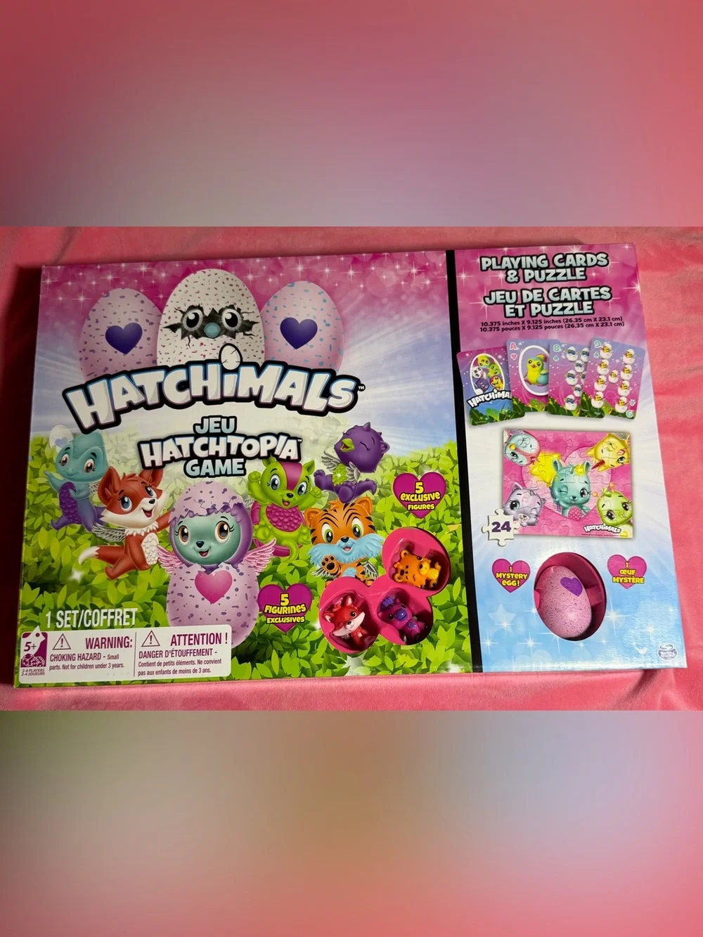 Hatchimals Hatchtopia Game for Kids - Pink